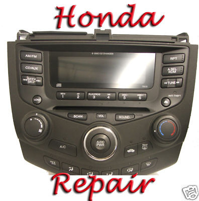 2004 Honda accord in dash cd changer #6