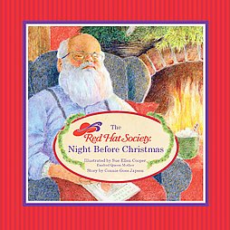 The Red Hat Society Night Before Christmas by Connie Goss Japsen (2007, Hardcover)