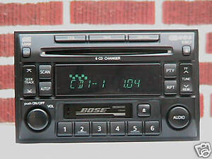 2002 Nissan maxima bose radio replacement #6