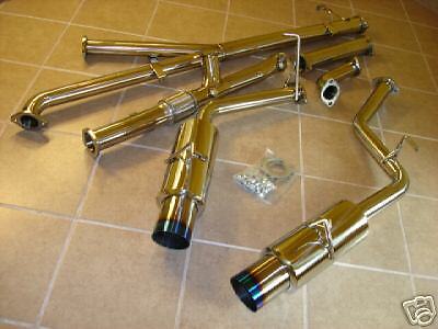 Mitsubishi 3000GT VR4 GTO Turbo Catback Exhaust System Systems Stealth