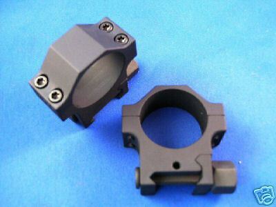 EGW 30 MM Tactical Rings Picatinny AR flat top 1.275  