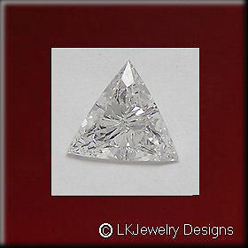 66 CT (8x8x8mm) MOISSANITE TRILLION LOOSE STONE JEWEL  