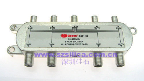 way satellite dish cable splitter  