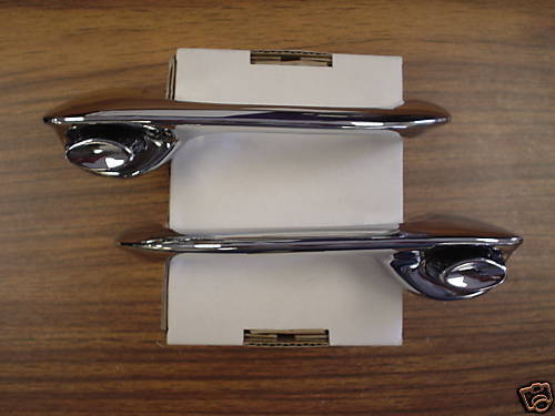 Door Handles 68 69 Chevelle Outside Pair 1969 Chrome 68 69 70 71 72 El Camino