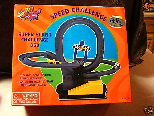 ALL GEARED UP SUPER STUNT CHALLENGE RACE CAR SET NIB  