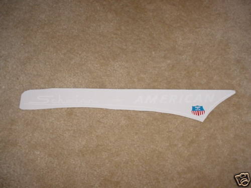 DECAL FOR SCHWINN AMERICAN BICYCLE CHAIN GUARD  