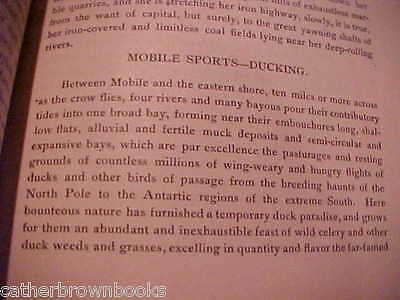 orig1885 MOBILE ALABAMA history by PAUL RAVESIES, Sub Rosa Scenes 