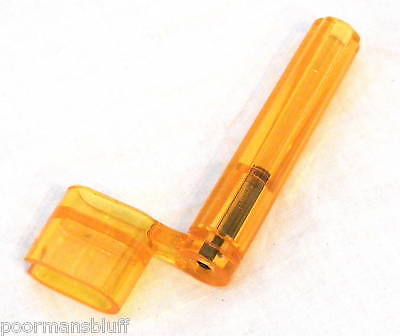 NEW YORK PRO ORANG SEE THRU GUITAR STRING WINDER   NEW  