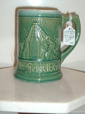 OLD HEIDELBERG GREEN BEER STEIN  