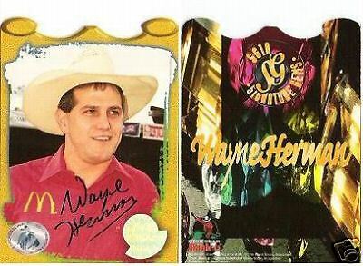 High Gear 96 Rodeo   SG10 Wayne Herman Autograph  