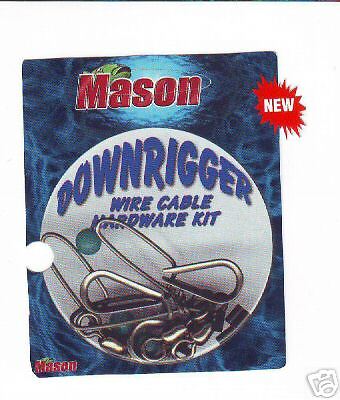 MASON DOWNRIGGER WIRE CABLE HARDWARE KIT DHK  