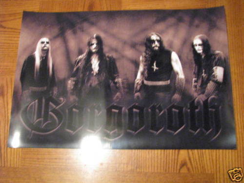 GORGOROTH POSTER DEATH METAL WATAIN NEW BEHERIT MARDUK  