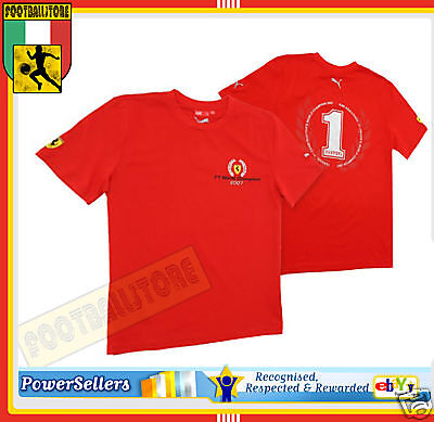 FERRARI PUMA MAGLIA CELEBRATIVA 1 UFFICIALE FORMULA 1  