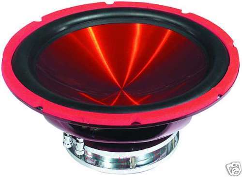 600 Watt MEGAKICK Fireworks Kickbass, 12, 30cm, ROT