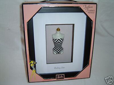 BARBIE FASHION FRAMES WALL DECOR Bathing Suit  