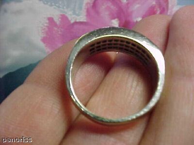 INVISIBLE SET VS1-G PRINCESS CUT DIAMOND RING  SIZE 6 