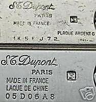  Produktinfos   Fälschungen von S.T. Dupont Feuerzeugen