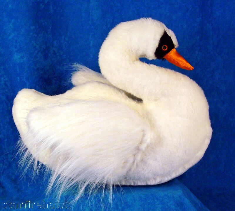 SMALL SWAN Stuffed Animal Easy SEWING PATTERN New Cute  