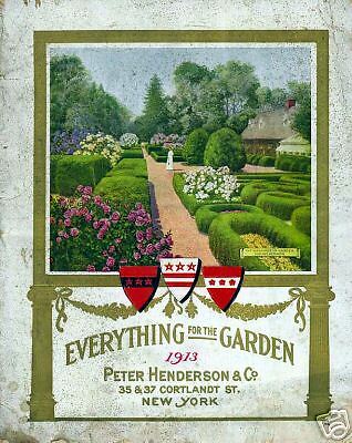 Vintage Seed Catalog Print, Everything for the Garden 