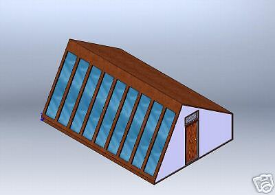 Backyard Garden Greenhouse Construction Plans  