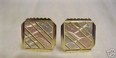 14K Gold Cuff LInks  