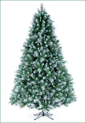 Tree Classics Premium Artificial Christmas Tree 4.5 Frosted White 