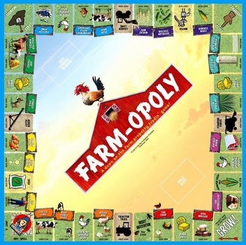 NEW LATE FOR THE SKY MONOPOLY FARM   OPOLY  