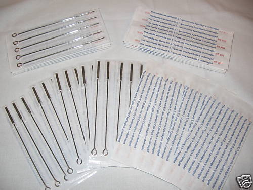 200 LOT mixed assorted YOU PICK Disposable TATTOO NEEDLES Sterile USA 