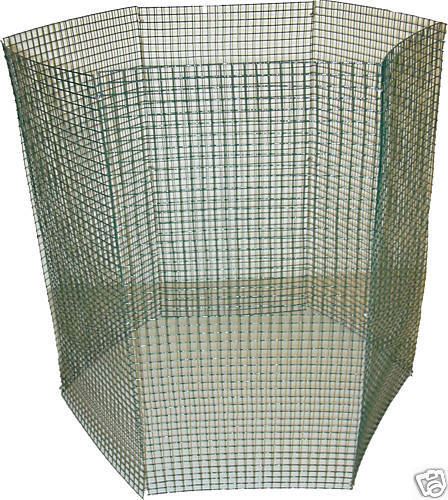 PLANT BUSH PROTECTOR SUPPORTER FENCING, VINYL WIRE  