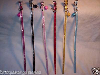 12 Dog Cat Collars Bells.Pet Puppy Kitten Wholesale New  