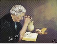 Old Woman Praying Gratitude Large Canvas Art Print | eBay