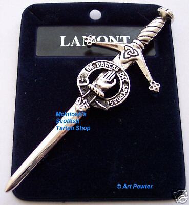 Lamont Clan Crest Kilt Pin Scotland Scottish