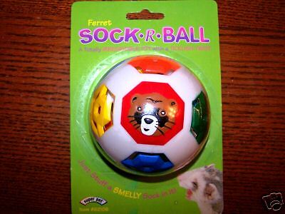 Ferret Smelly Sock R Ball Cage Toy  