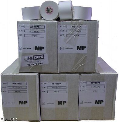 44mm x 70mm A Grade Till Rolls   5 boxes(40 Rolls per box) Total Rolls 