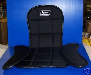 Kart Racewear 3 Piece Go Kart Racing Seat Pad Set Blk | eBay