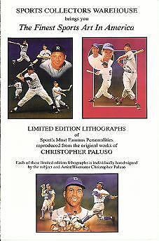 CHRISTOPHER PALUSO CATALOG MICKEY MANTLE TED WILLIAMS  