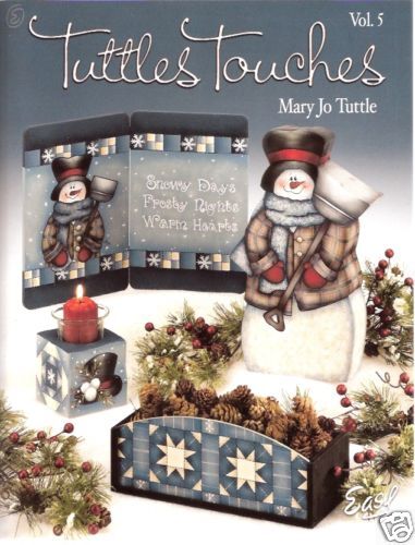 MARY JO TUTTLE TUTTLES TOUCHES 5 PAINT BOOK  NEW  