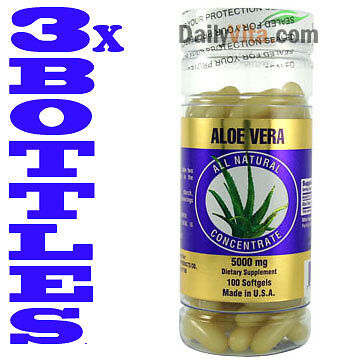 Bottles Arizona Aloe Vera concentrate 5000mg 100 Gel  