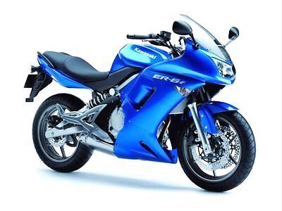 KAWASAKI TOUCH UP PAINT 2007 08 ER 6f ER 6n PLASMA BLUE  