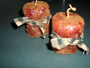 Primitive Grubby Sweet Potato Pie Votives  