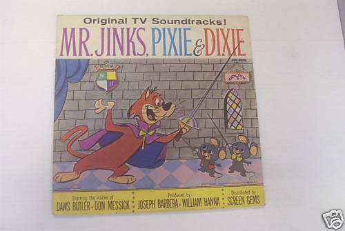 MR. JINKS, PIXIE & DIXIE Colpix LP orig TV rare CP208  