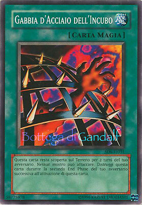 YU GI OH GABBIA DACCIAIO DELLINCUBO SD6 IT031  