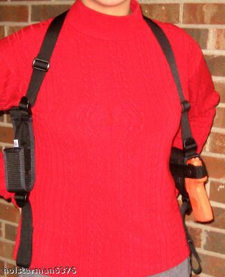 Gun Shoulder Holster X Harness for GLOCK 26 & GLOCK 27  