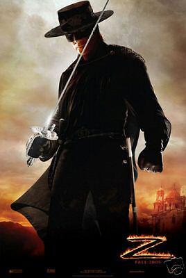 Legend of Zorro Mini Movie Poster Antonio Banderas
