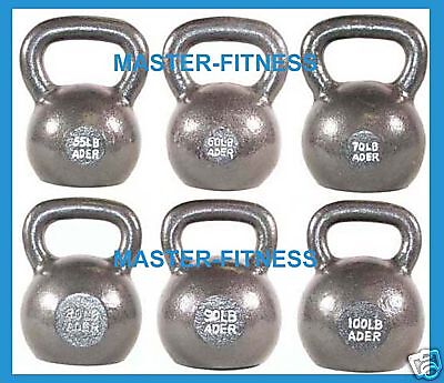 RUSSIAN KETTLEBELL BY ADER, 55LB 100LB SET KETTLEBELLS  