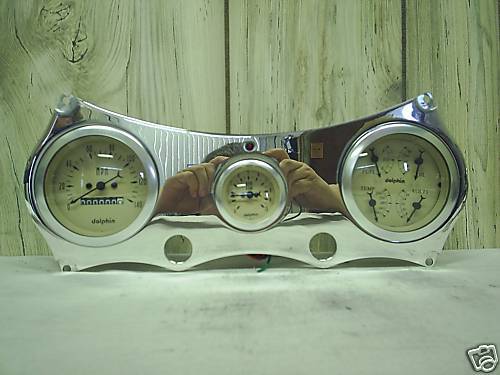 64 65 CHEVELLE GAUGE CLUSTER TAN  