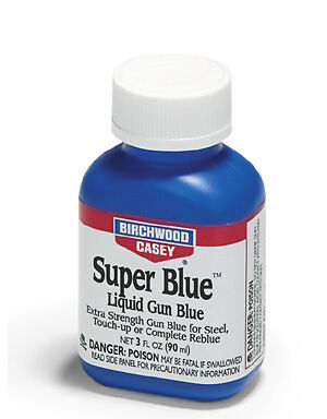 Birchwood Casey SUPER BLUE Gun Bluing Liquid Blue  