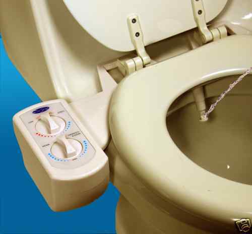 Beige BB 3000, Hot and Cold Water Bidet by BlueBidet  