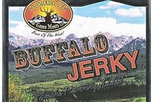 Oz. COLORADO SMOKED BUFFALO JERKY~LEAN & FRESH  