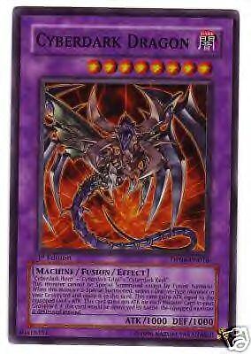 NEW SUPER RARE CyberDark Dragon YuGiOh Card*~  